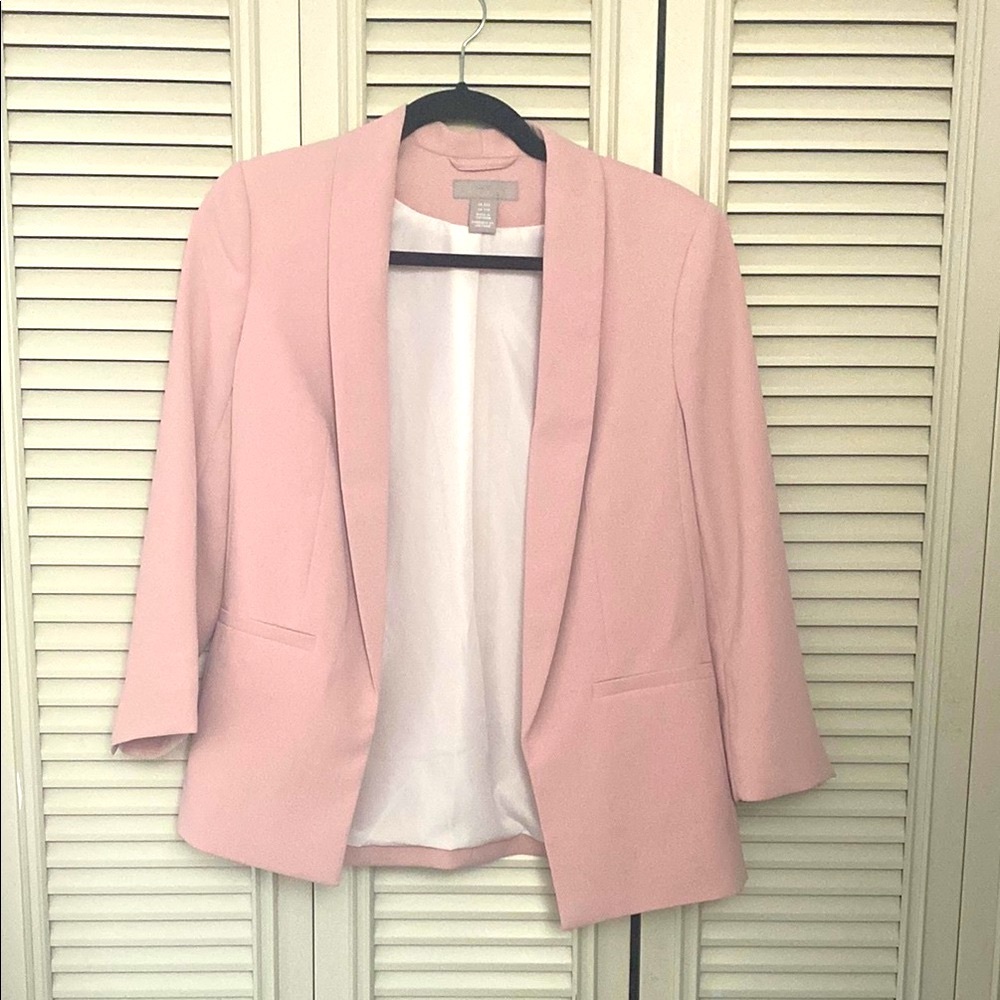 NWOT H&M Pink Blazer